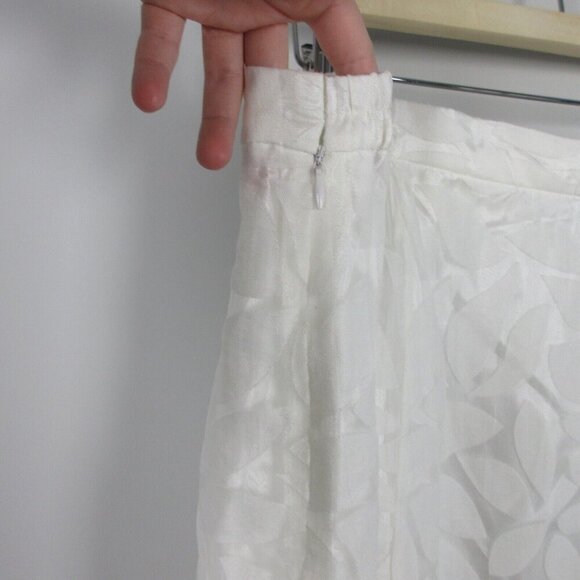 Vintage Lisa Rene 2 Piece Set Blouse Skirt Midi Tulle Sheer Lined Wedding 1X 488 - Picture 9 of 14